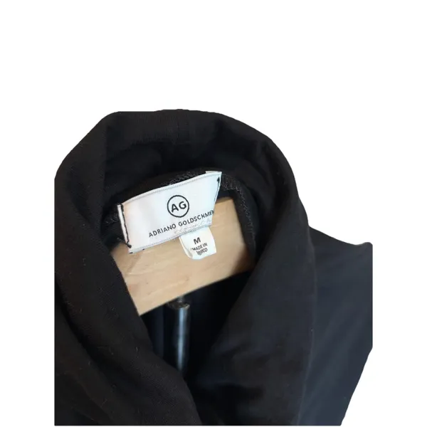 AG Adriano Goldschmied‎ Women Turtleneck Shirt Top M Long Sleeve Black NWOT - Image 3