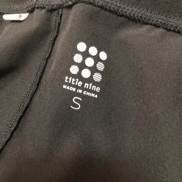 Title Nine Anti-Run Black Shorts  - Image 5