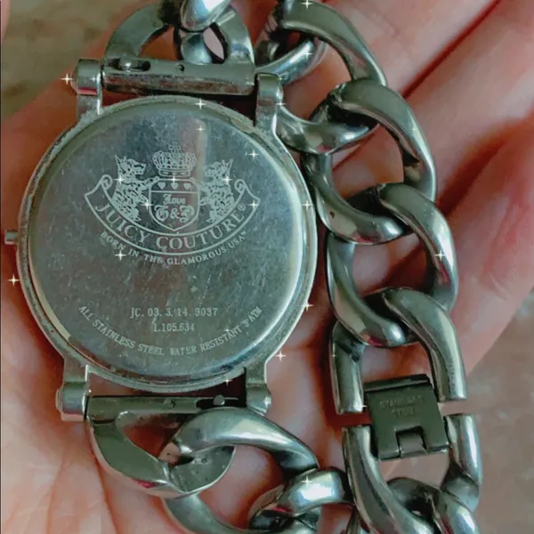 🍒JUICY COUTURE Stainless Steel silver watch - Image 7