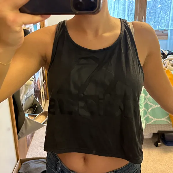 Adidas Black Tank Top - Image 5