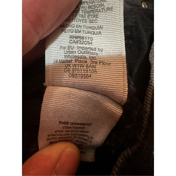 We‎ the Free black distressed high rise skinny jeans sz 25 - Image 12