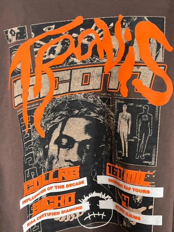 Travis Scott Hop Hop Hoodie Large Sweatshirt - Image 4