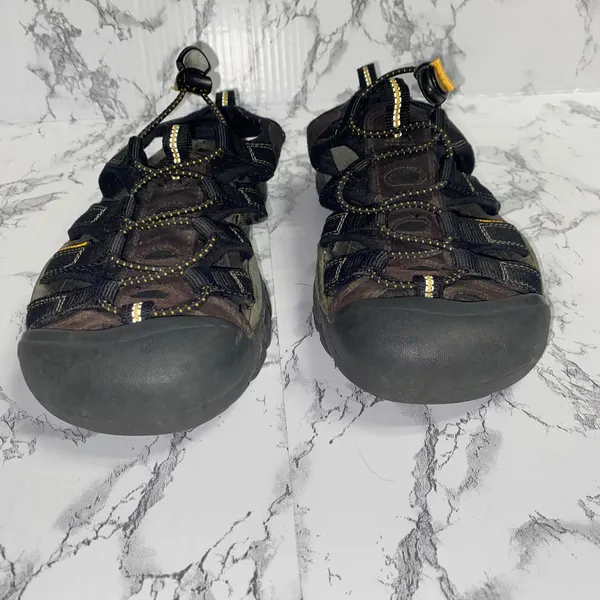 KEEN Black Brown Newport H2 Water Shoes Sandals Women's Size 7* - Image 4