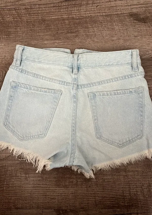 PacSun High Wasted Denim Shorts - Image 3
