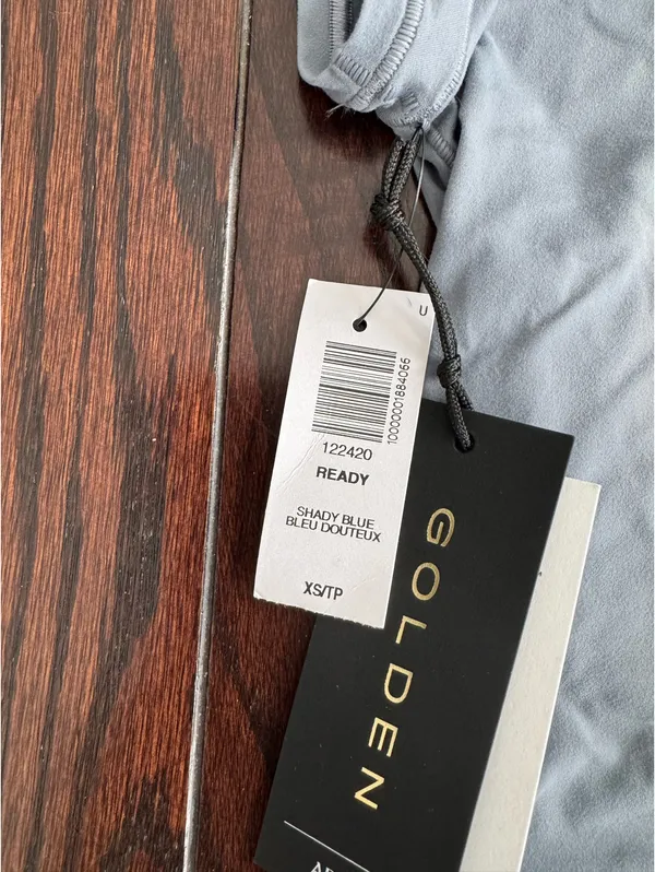 Aritzia Golden NWT Blue Top - Image 3