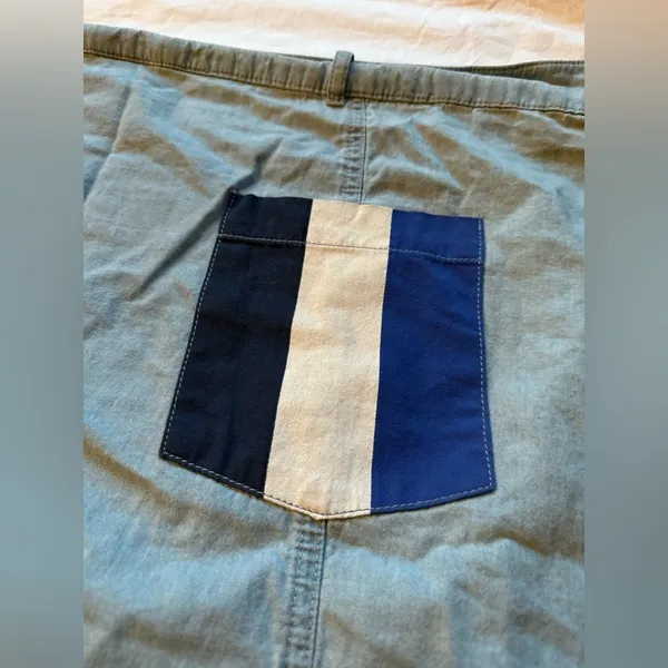 Disney Mickey and Minnie Denim Patch Skirt 3X - Image 10