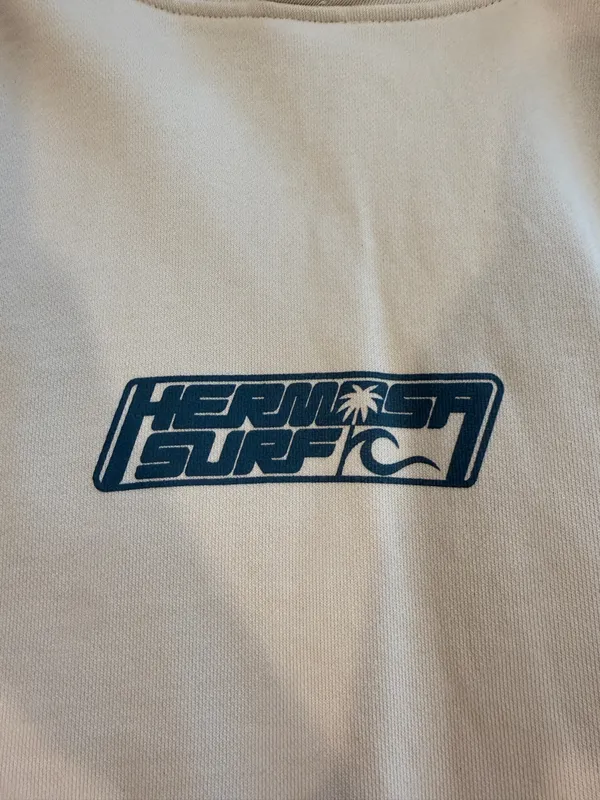 Hermosa Surf Sweatshirt White Size XS - Image 2