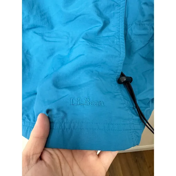 L.L. Bean‎ Blue Pullover Windbreaker Jacket Size Xlarge - Image 5