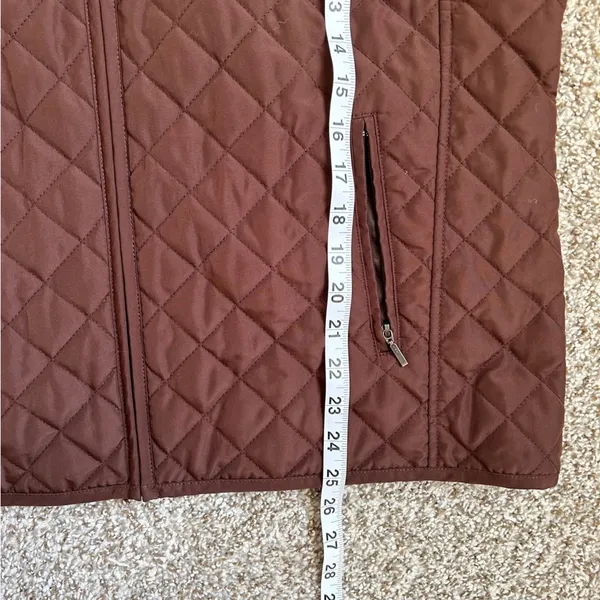 Pure Alaska Brown Sweater Full Zip Jacket Large Casual Fall Vintage 90s - Image 5