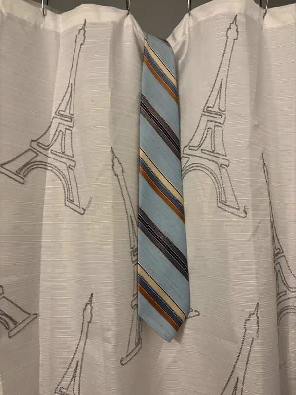 Men tie Blue - Image 3