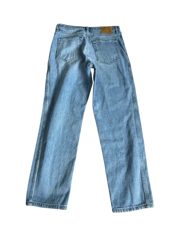 BANANA REPUBLIC High Rise Straight Leg Denim Jeans Size 28 - Image 5