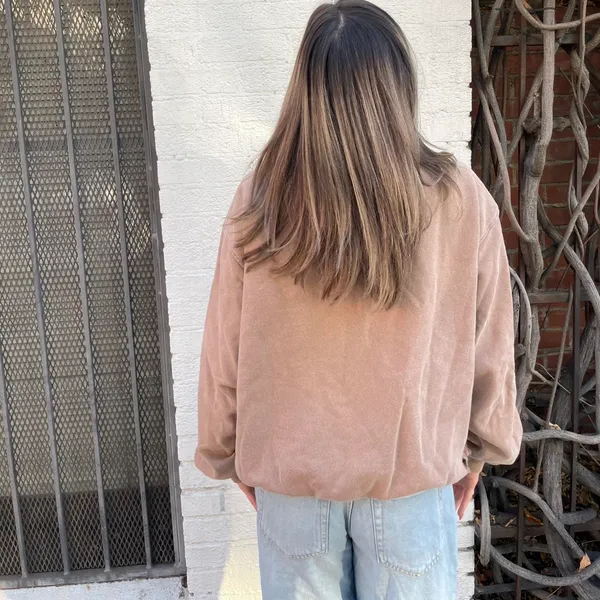 Urban Outfitters Brown Colorado Springs crewneck sweatshirt sz s women’s / has little holes on the left side but they are not very noticeable - Image 4