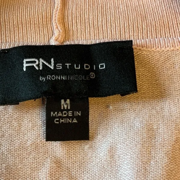 Chic Women's Pink Cardigan Size M - Image 5