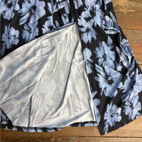 NWT Grace Karin Empire Waist Off Shoulder Floral Maxi Dress ~ Size M 💚🍄 - Image 10