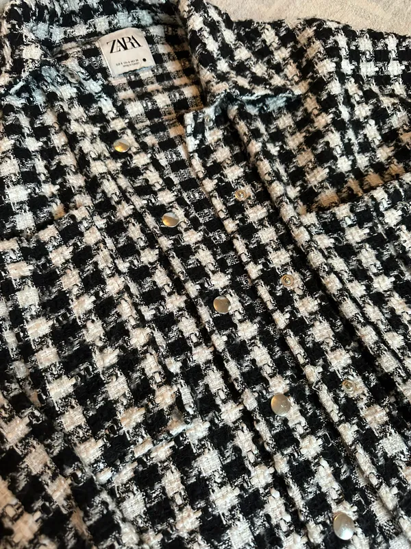 ZARA Tweed Jacket - Image 5