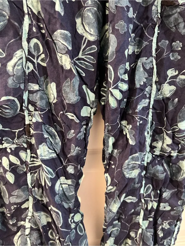 Anthropologie Jamie Sleep Pants Blue Size S - Image 8