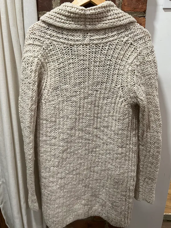 Knit Open Cardigan - Image 3