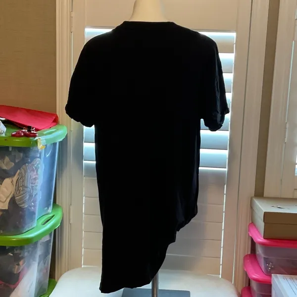 Time and Tru Black Midi Dress - Image 4