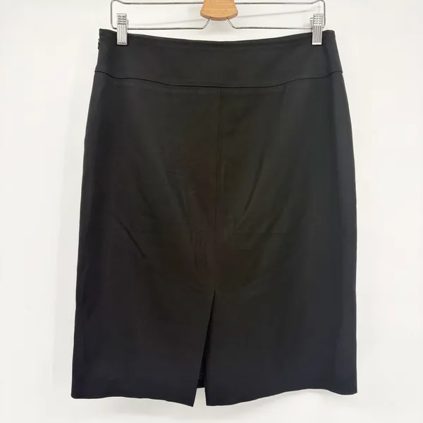 Burberry London Womens Black Wool Blend Professional Career Pencil Skirt Size 10 - Image 6