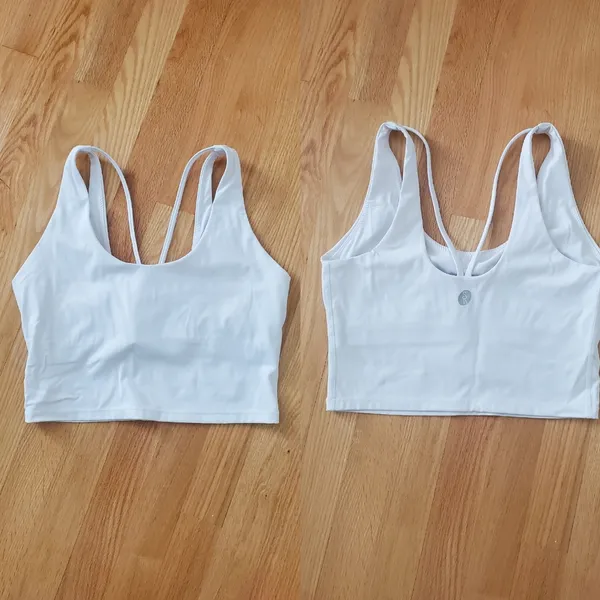 SIORO High Impact Strappy Crop Top Sports Bra - Image 4