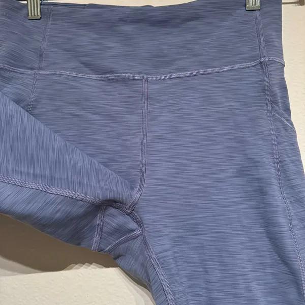 Lululemon Invigorate High Rise Tight 25” Heathered Water Drop Gym Running Size 8 - Image 7