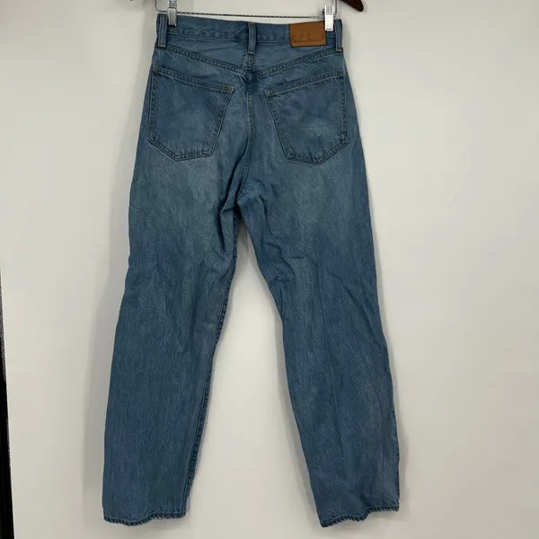 Aritzia Denim Forum The ‘90s So-Soft Hi-Rise Baggy Jean relaxed fit blue pockets size 26 - Image 3