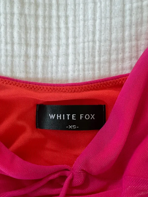 White fox boutique top - Image 2