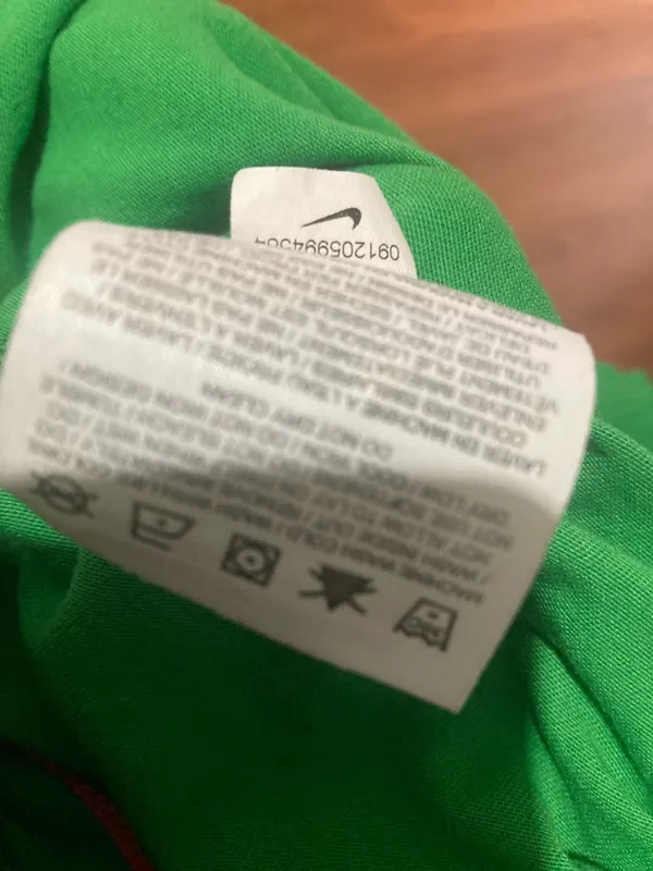 Nike Bright Green Hooded Athletic Top - Image 4