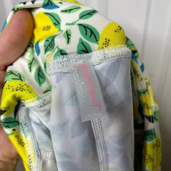 NEW Free People Movement Pleats and Thank You Skort Lemons Size Small - Image 2