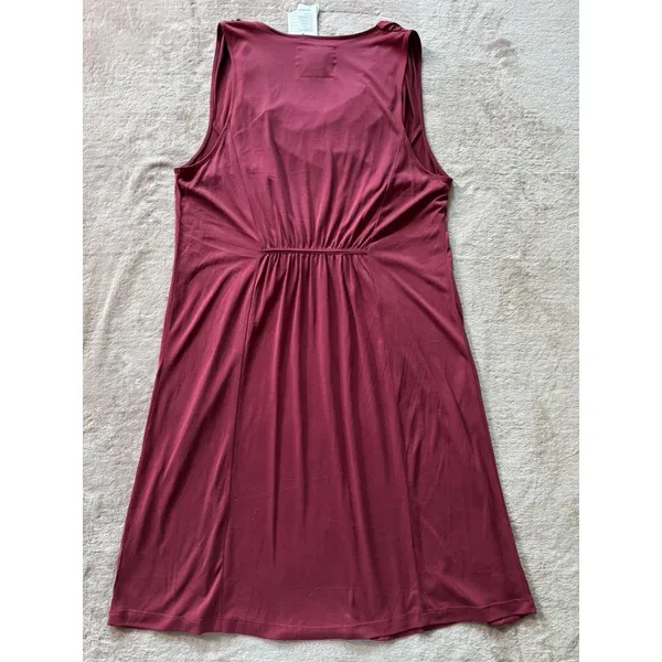 Anthropologie By Maeve Dress Cara Cowl Neck‎ Shift Red Size Large NWT - Image 7