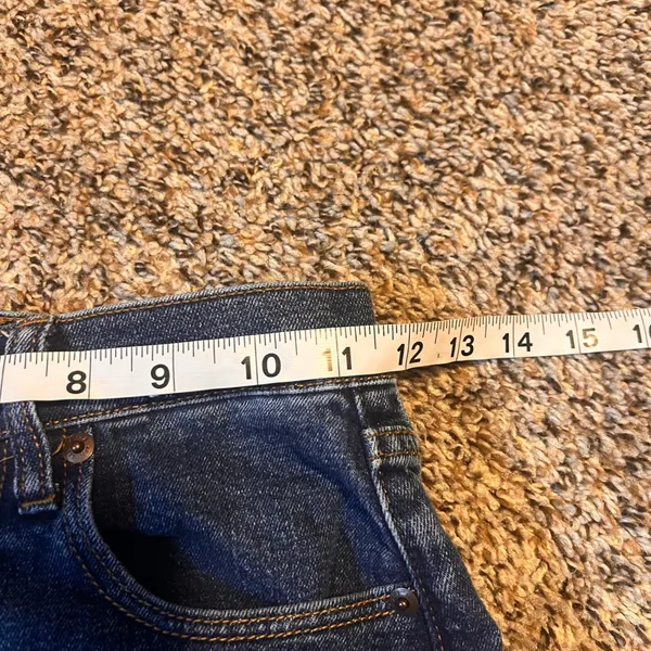 Abercrombie Fitch Ultra High Rise Ankle Straight Dark Wash‎ Denim Jeans Women - Image 4