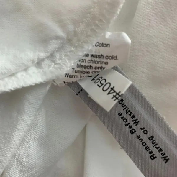 Madewell Cold Shoulder Top in‎ White Wash - Image 10