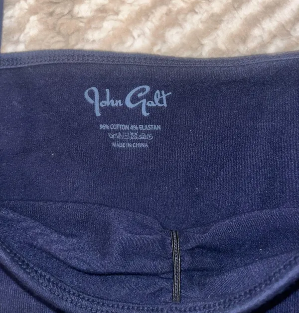 Navy Blue Tank Top - Image 2