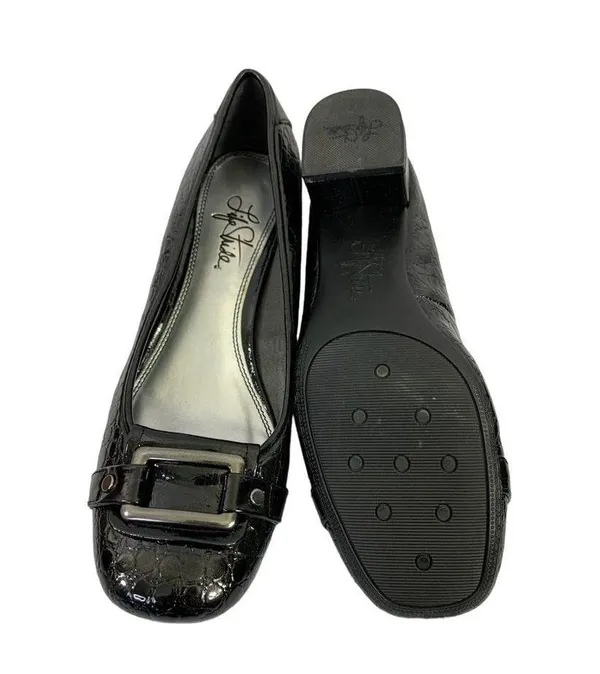 Life Stride Women's Casual Buckle Black Shoes - Image 6