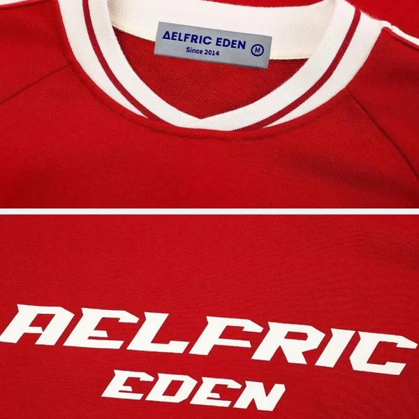 Aelfric Eden Vintage Patchwork Sweatshirt - Image 4