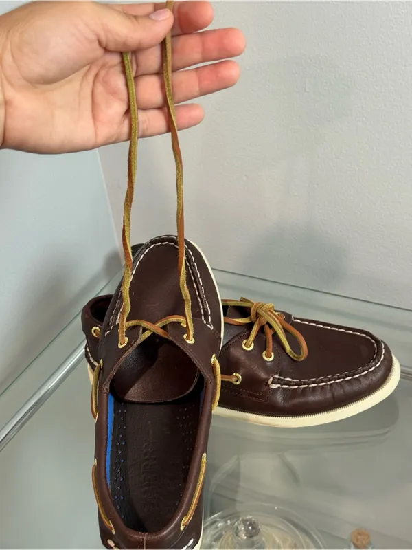 SPERRY Top Sider Women Brown Deck Crew Casual Water Shoes Shoe 9195017 7.5M - Image 6