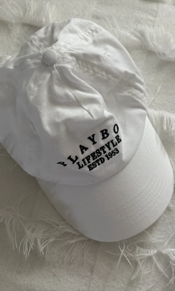 Playboy Missguided  White Hat - Image 3