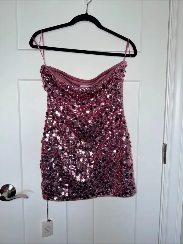 NWT Superdown Azora Minidress - Pink - Image 2