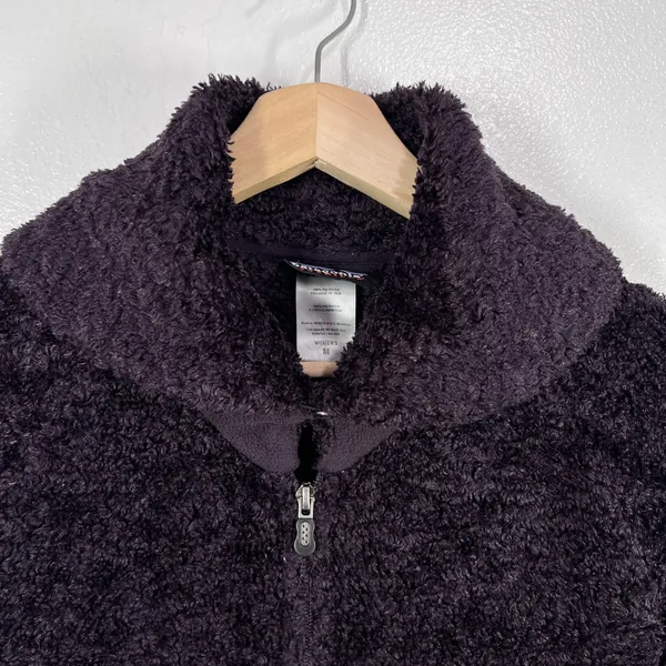 Patagonia Synchilla Fleece Jacket Full‎ Zip Soft Plush Purple Womens Medium - Image 6
