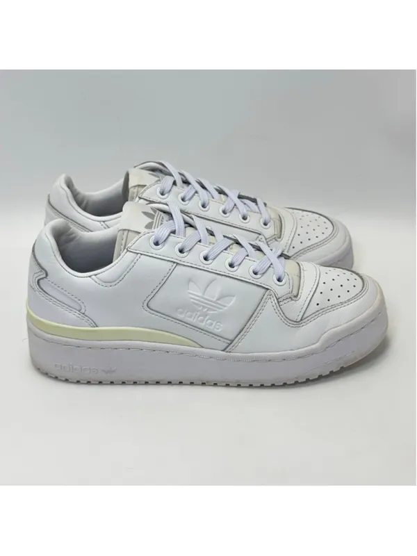 Adidas Forum Bold 'Triple White' Platform Sneakers FY9042 Size 7 - Image 2