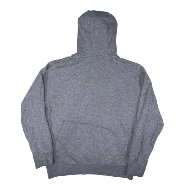 Nike Sportswear Women's Small Grey Pullover Hoodie Embroidered Logo Fleece - Image 4