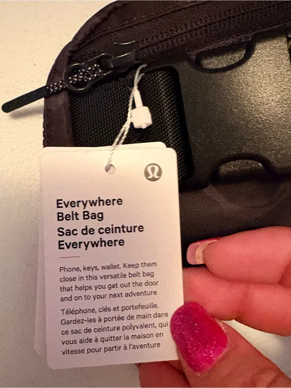 Lululemon Everywhere Belt Bag: Faded Brush Multi Camo / Black / Silver - Image 4