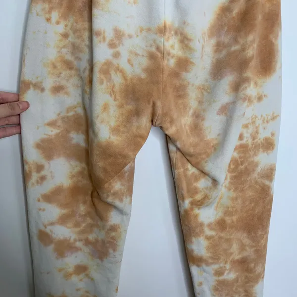 MATE The Label Tie Dye Fleece Relaxed Organic Cotton Jogger Sweatpants XS - Image 9