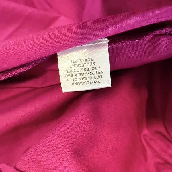 Misa Pink Los Angeles Camila Cinched Mini Dress Magenta Pink Pockets SMALL - Image 16