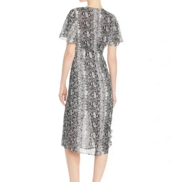Aqua python print maxi dress size small - Image 2