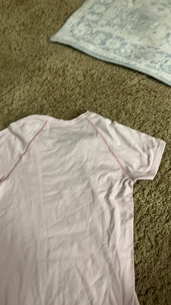 Light Pink Lululemon Swiftly Tech Short Sleeve - Image 2