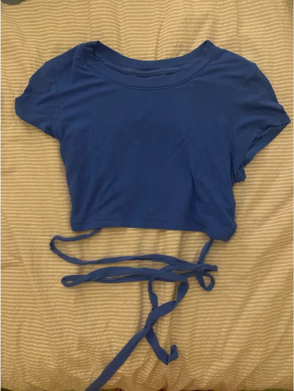 offline by aerie thumbs up tie back t-shirt - Image 2
