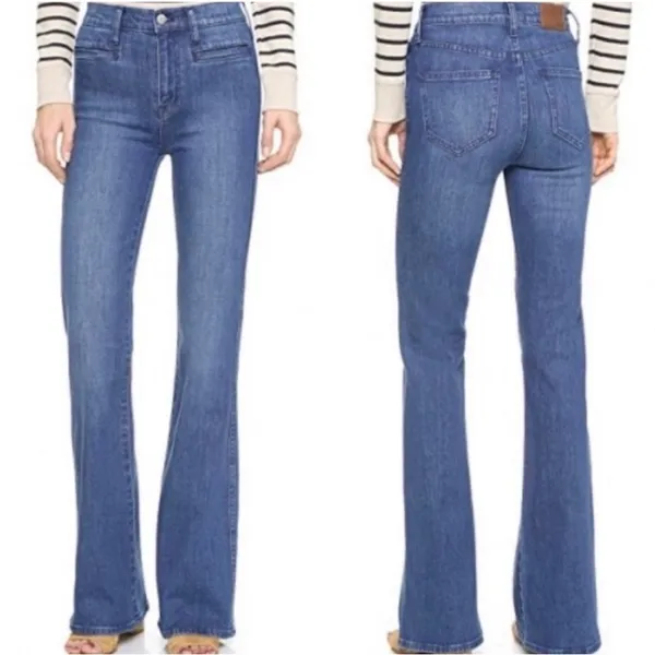 Madewell Mid-Rise Flea Market Flare Jeans, 24 - Image 3