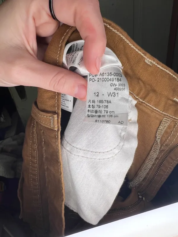 Levi's "90s loose straight pants camel - Image 3