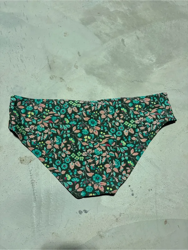 Aerie swim hipster Floral Bikini Bottom green XXL - Image 6